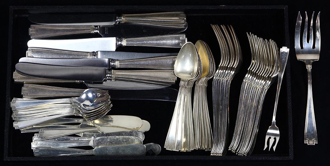 (lot of 58 ) Gorham sterling flatware executed in the (1 of 2)