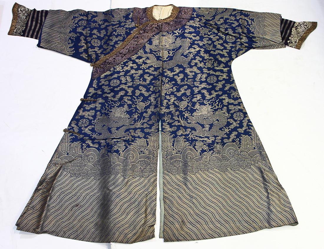 Chinese Blue Jifu Dragon Robe (1 of 4)