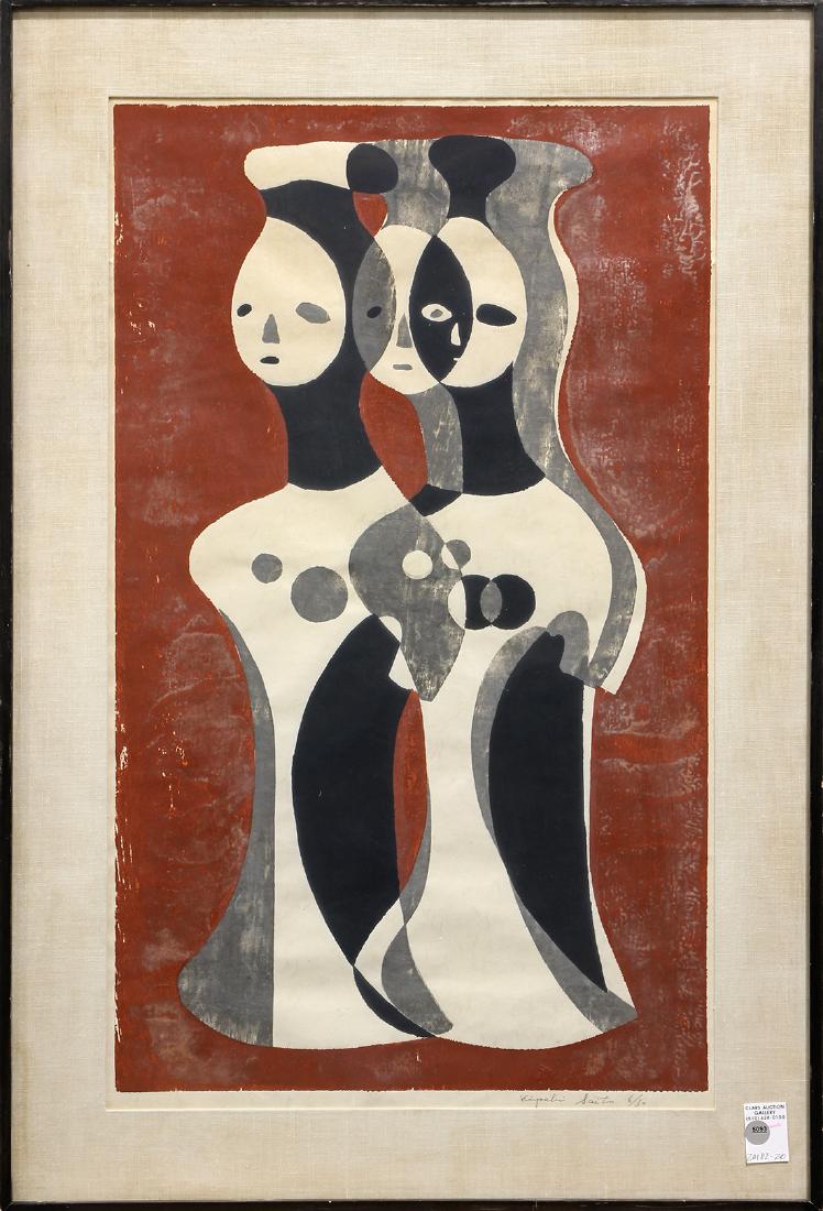 Japanese Woodblock Print, Saito Kiyoshi (1 of 1)