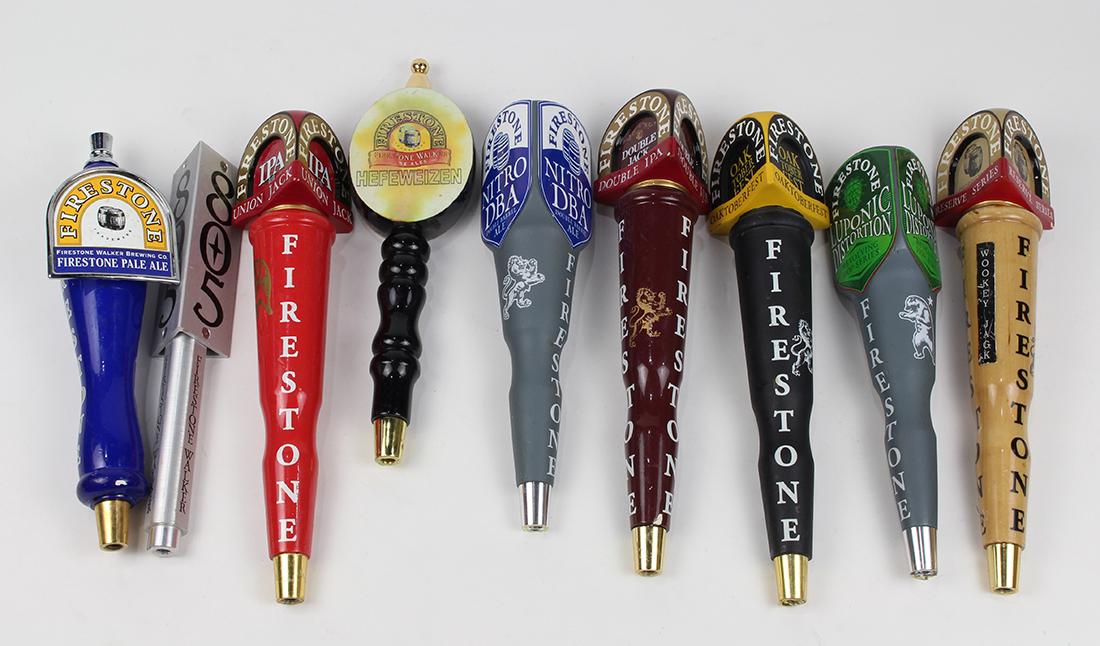 (lot of 9) California beer tap handles (1 of 1)