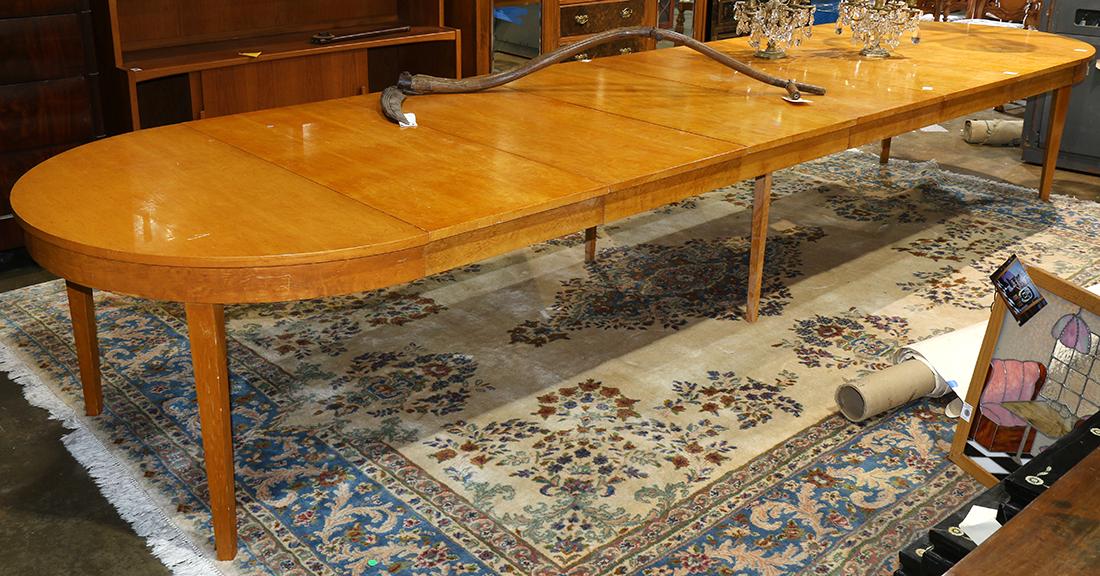 Mid-Century Modern maple center table (1 of 2)