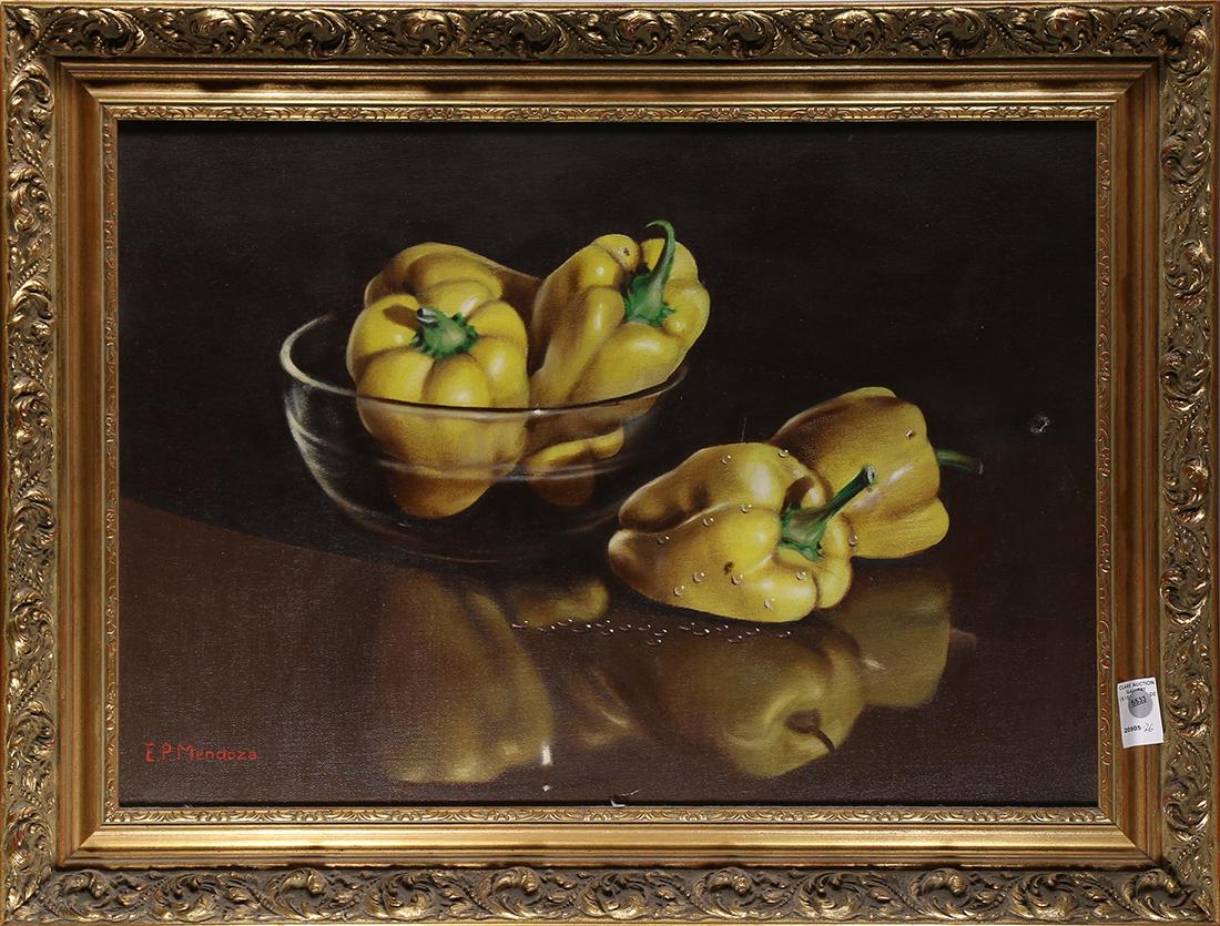 Painting, Still Life with Yellow Peppers (1 of 1)