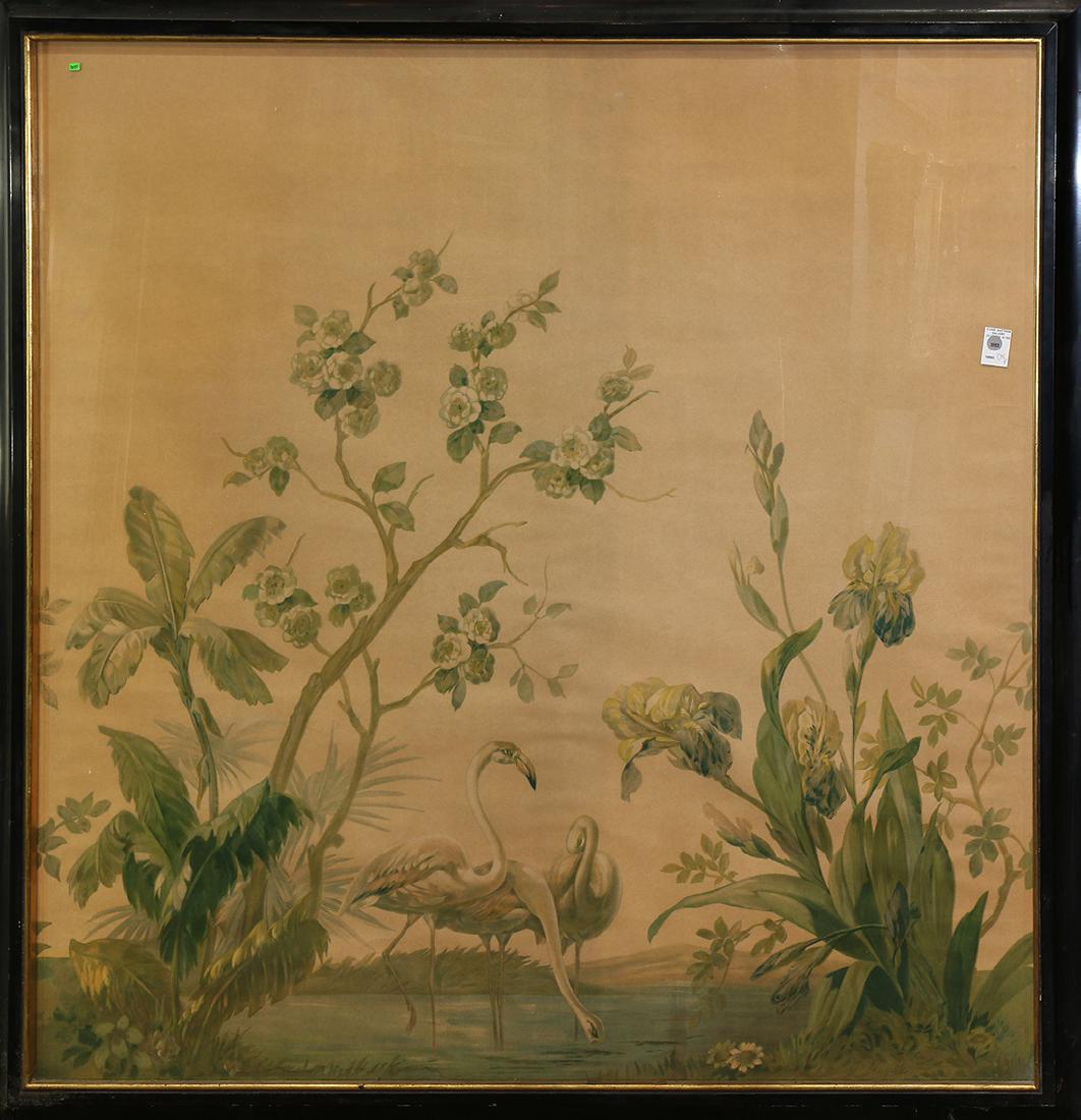 Print, Flamingos in the Lagoon (1 of 1)