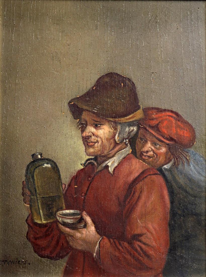 Painting, Follower of David Teniers IV (1 of 4)