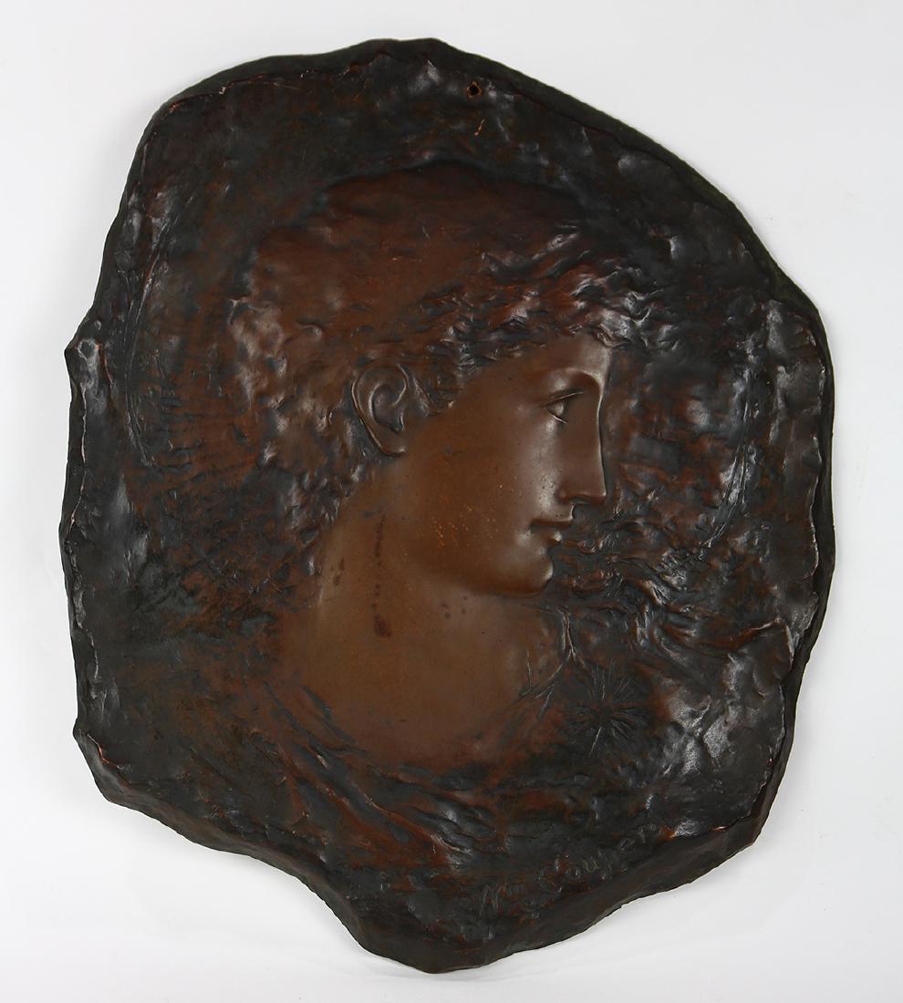 Wall relief bronze, William Couper (1 of 3)