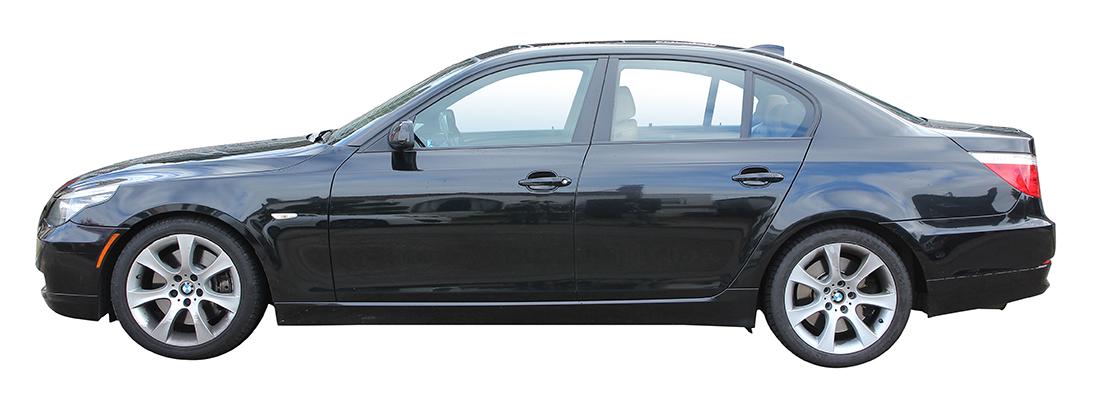 2008 Black BMW 535i sedan with Sports Package (1 of 9)