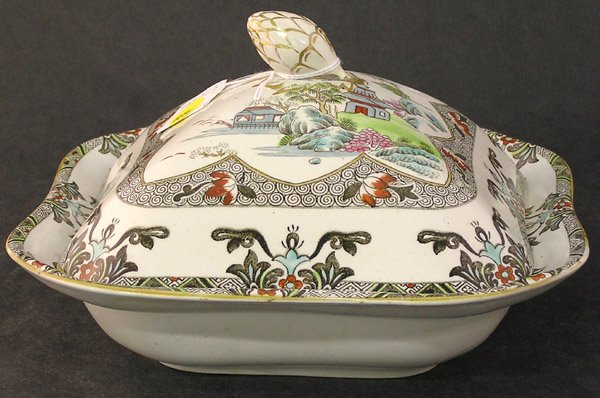 Spode Landscape lidded tureen