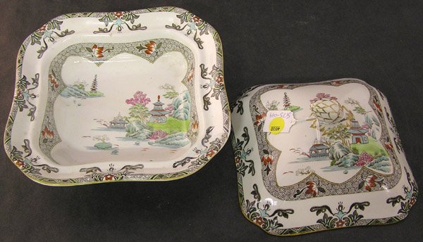 Spode Landscape lidded tureen - 3