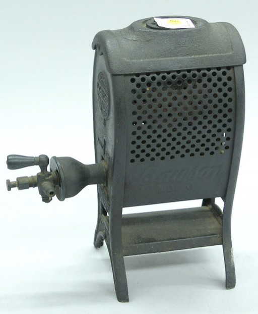 4445 Vintage Lawson Cast Iron Gas Heater 4445 Vintage Lawson Cast Iron Gas Heater See Sold Price