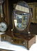 6466: English walnut dressing table mirror