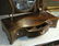 6466: English walnut dressing table mirror - 2