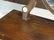 6466: English walnut dressing table mirror - 4