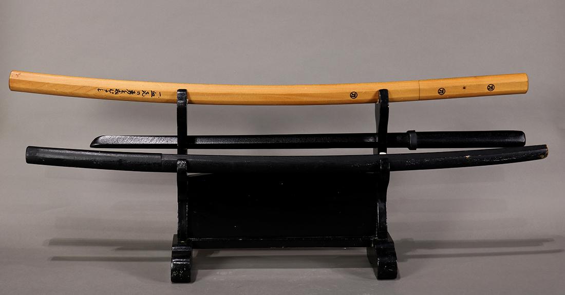 Japanese Katana Sword and Bokuto (1 of 4)