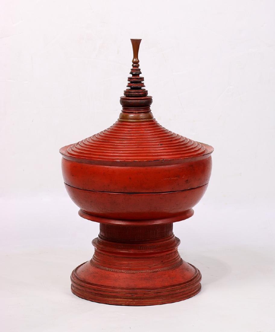 Southeast Asian Lacquer Box (1 of 6)