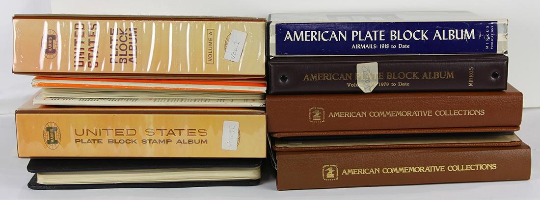 (lot of 9 binders) United States postage stamps: a (1 of 3)