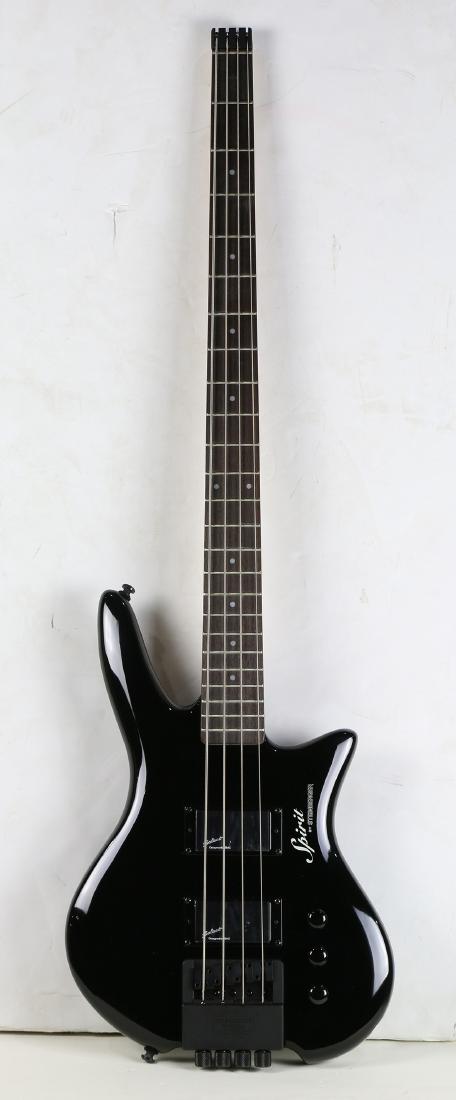 Steinberger "Spirit" 4-string electric guitar, designed (1 of 3)