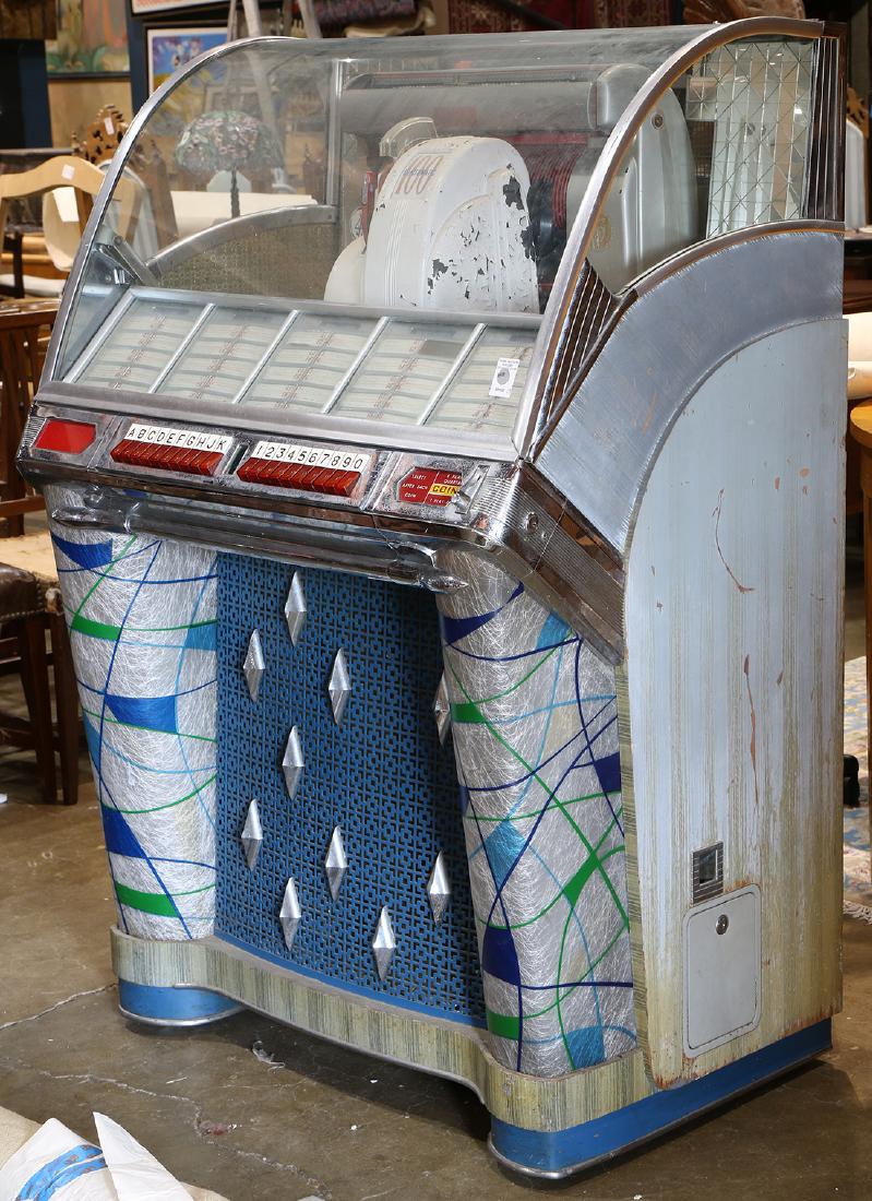 Seeburg 100 Select-O-Matic juke box, 54"h x 34'w x 25 (1 of 1)