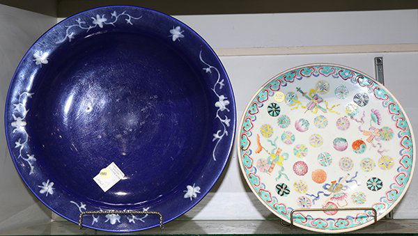 Two Chinese Porcelain Plates (1 of 1)