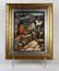Italian gilt framed pietra dura panel