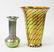 (lot of 2) Lundberg Studios art glass group, consisting