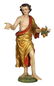 Spanish Colonial polychrome decorated and gilt carved