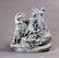 Continental parian ware figural sculpture, depicting