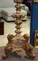 Monumental crystal and gilt candelabra - 6