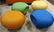 (lot of 5) Modern Allermuir Pebble stool group - 3