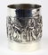 German 800 silver tankard, circa 1900, the cylindrical - 3