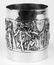 German 800 silver tankard, circa 1900, the cylindrical - 4