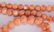 Carved coral bead and metal necklace - 4