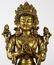 Sino-Tibetan Gilt Bronze Bodhisattva - 6