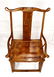 Chinese Wood Officials Hat Armchairs - 6