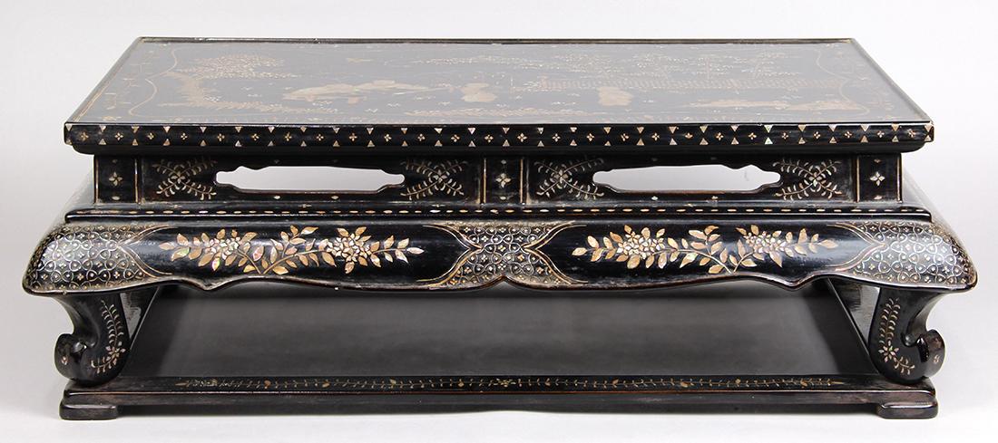 Asian Mother-of-Pearl Tray Table (1 of 7)