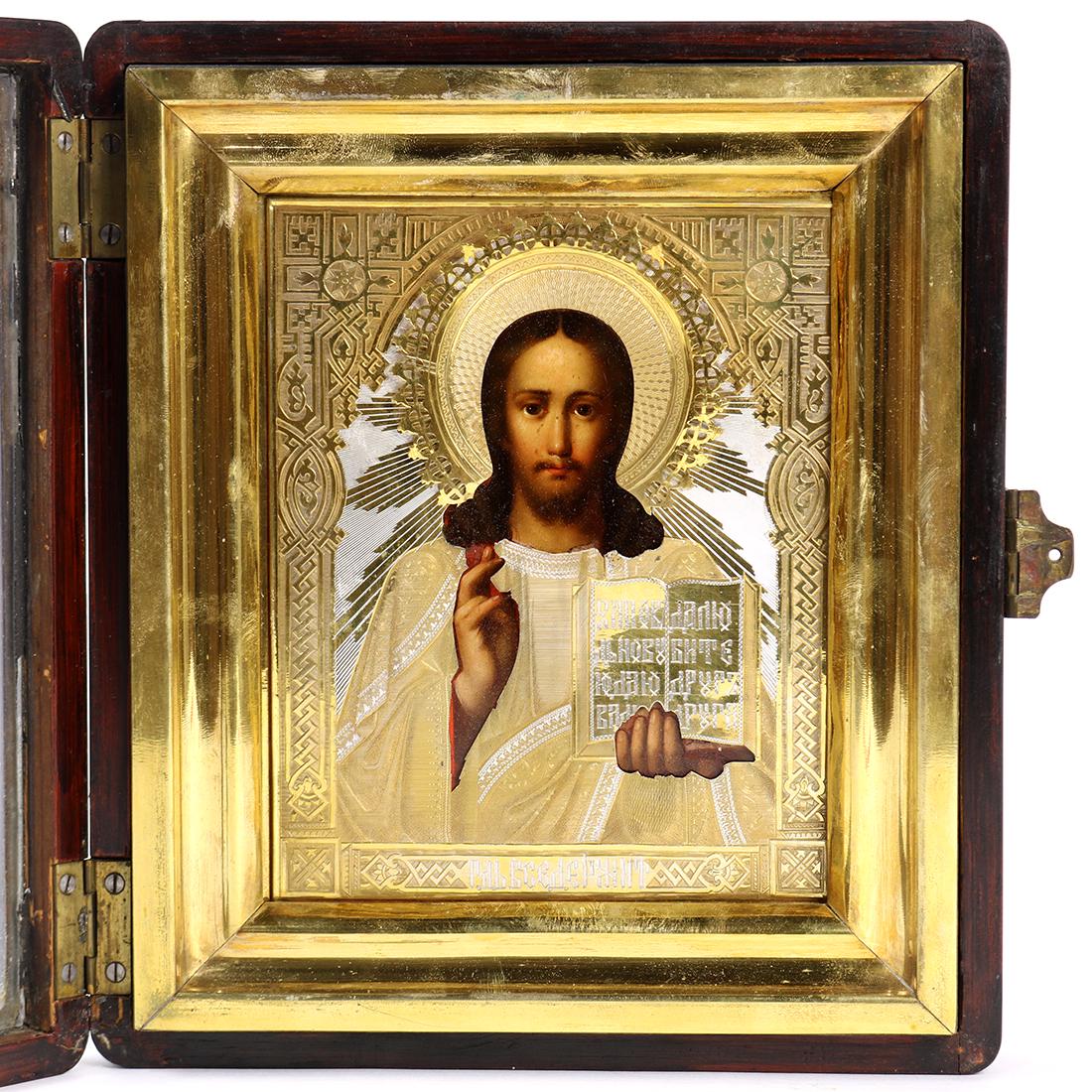 Russian hand painted icon (1 of 3)