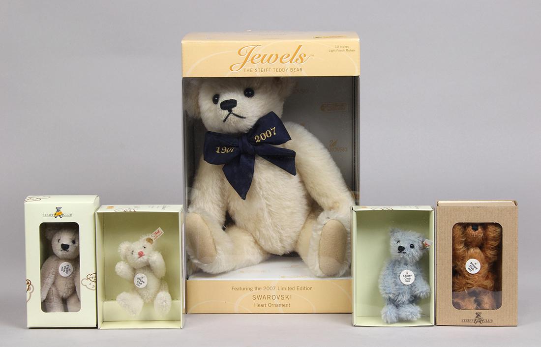 (lot of 20+) Germain Steiff mohair and plush miniature (1 of 2)