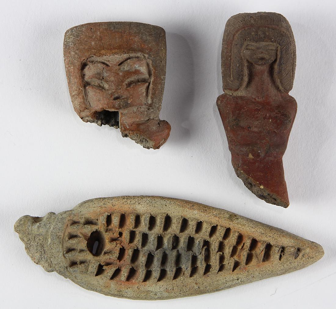(lot of 3) Pre-Columbian (1 of 2)