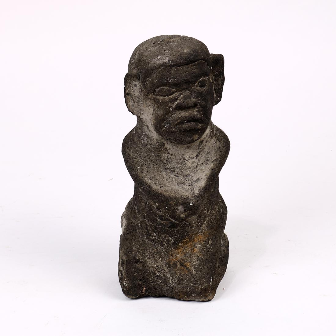 Primitive style stone figure (1 of 2)