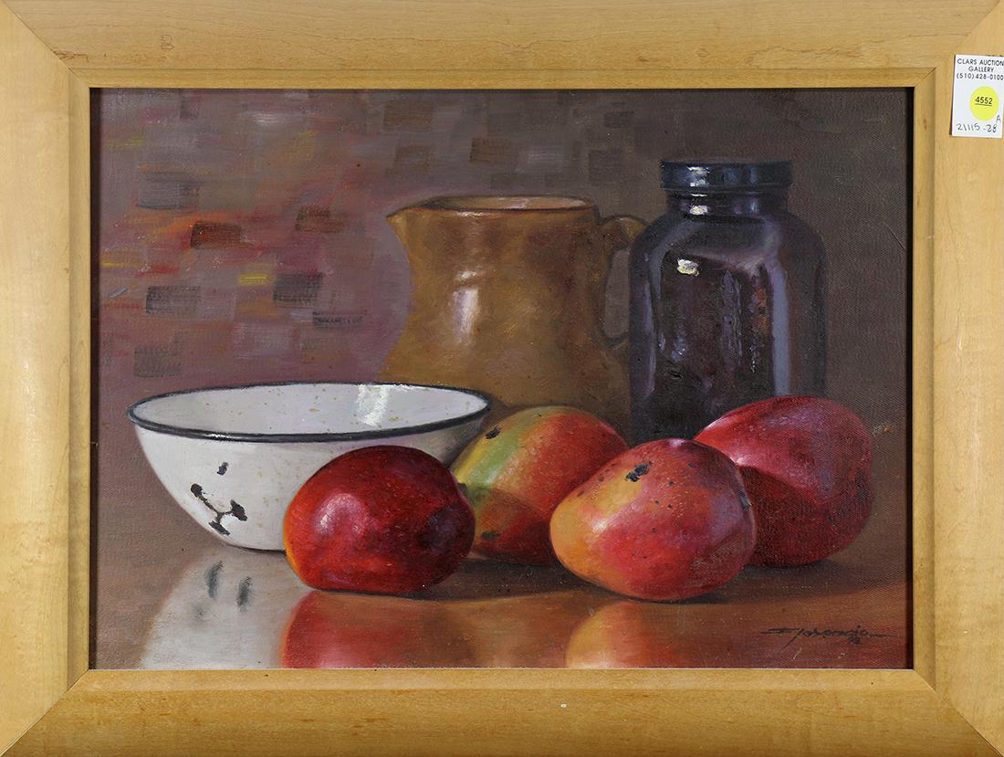 Painting, Still Life with Fruit, Jar, Pitcher and Bowl (1 of 1)