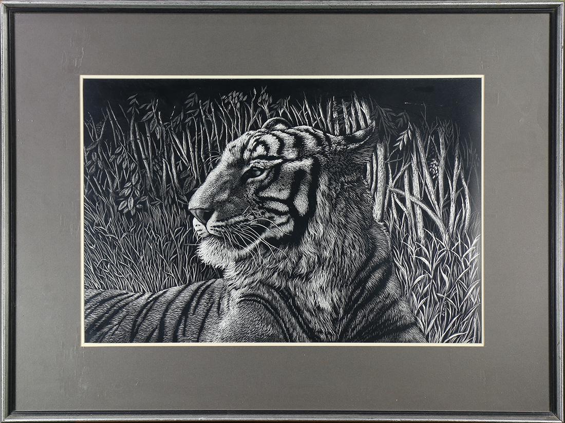 Print, Daniel C. Toledo, Tiger (1 of 1)