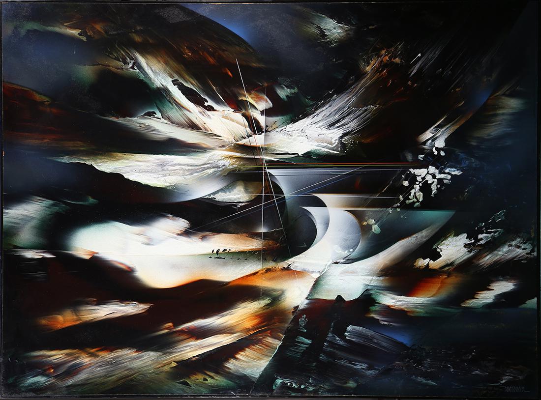 Painting, Leonardo Nierman (1 of 1)