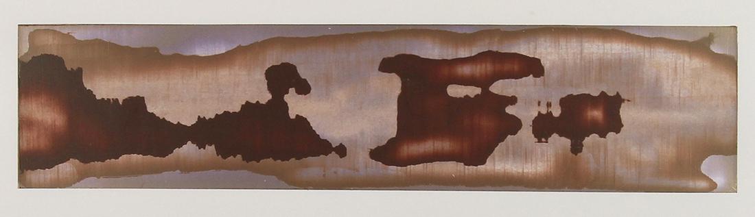 Painting, David Simpson: David Simpson (American, b. 1928), "Mojave," 2006, acrylic on paper, signed and dated lower right, titled lower left, sheet: 22.5"h x 30.25"w, overall (with frame): 27"h x 34"w