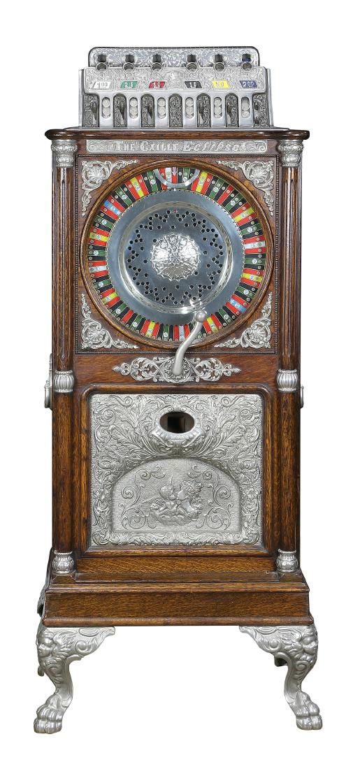 Five cent Caille "Caille Eclipse" upright floor model (1 of 8)