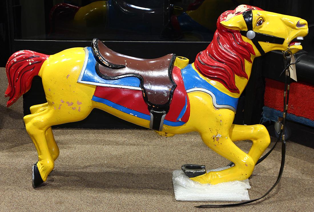 Cast iron carousel horse circa 1940 (1 of 3)