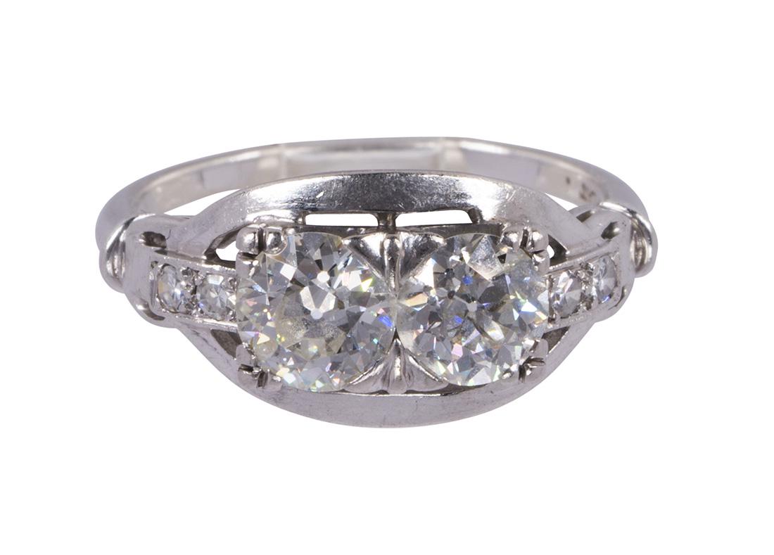 Diamond and platinum ring (1 of 5)