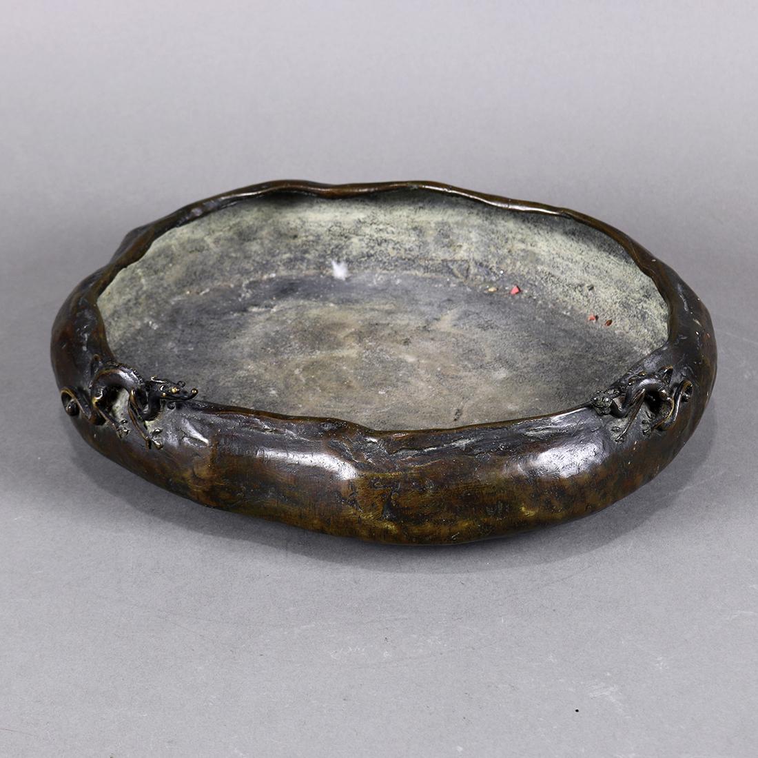 Japanese Bronze Suiban Vessel (1 of 8)