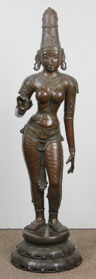Indian Bronze Female Diety (1 of 6)