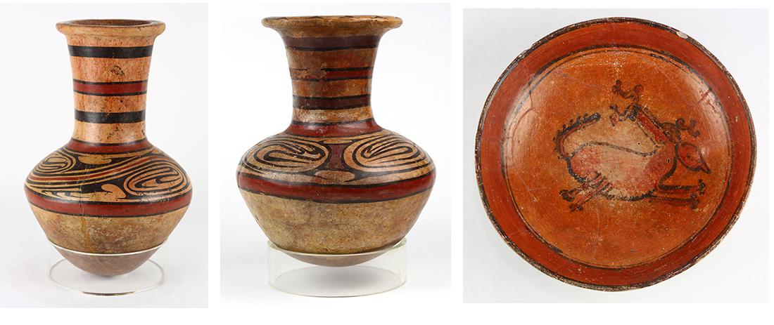 (lot of 3) Pre-Columbian Mayan (1 of 7)