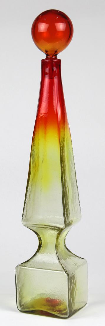 Wayne Husted Blenko Obelisk decanter (1 of 2)