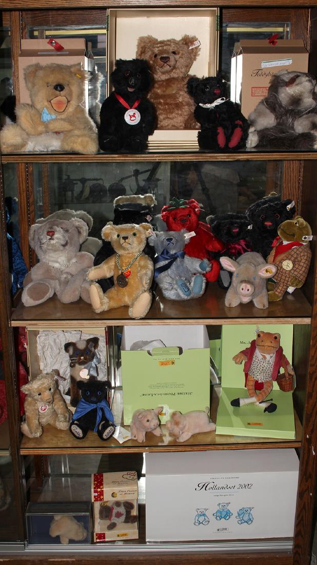 (lot of 22) Germain Steiff mohair and plush stuffed (1 of 1)